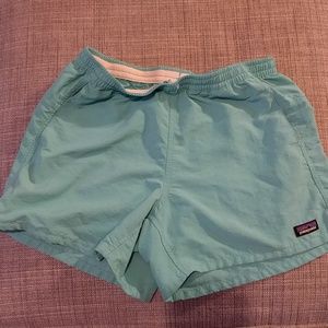 Patagonia Teal Baggie Shorts